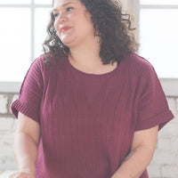 Woodblock Tee | Knitting Pattern by Emily Greene | Brooklyn Tweed