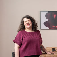 Woodblock Tee | Knitting Pattern by Emily Greene | Brooklyn Tweed