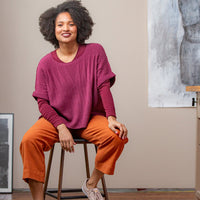 Woodblock Tee | Knitting Pattern by Emily Greene | Brooklyn Tweed