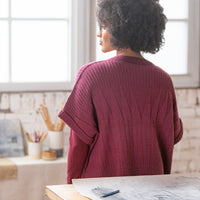 Woodblock Tee | Knitting Pattern by Emily Greene | Brooklyn Tweed